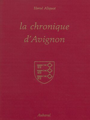cover image of La chronique d'Avignon